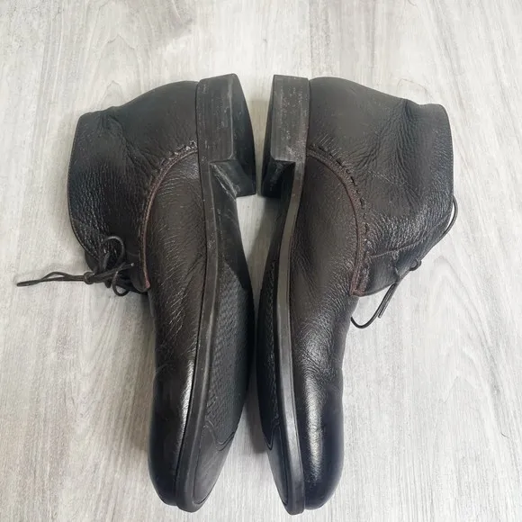 Ermenegildo Zegna Leather Chukka Boots