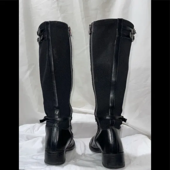 Etienne Aigner E-Celine Black Knee-High Boots