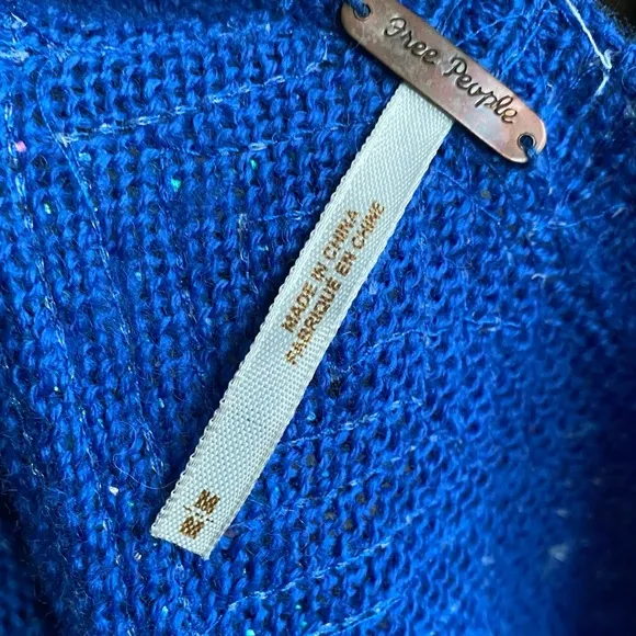 EUC Free People sequined cardigan