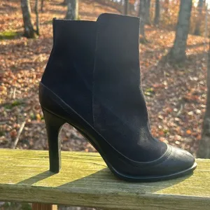 EUC Rag &amp; Bone Albion Leather Suede Ankle Boots 37.5 US SIZE 6.5