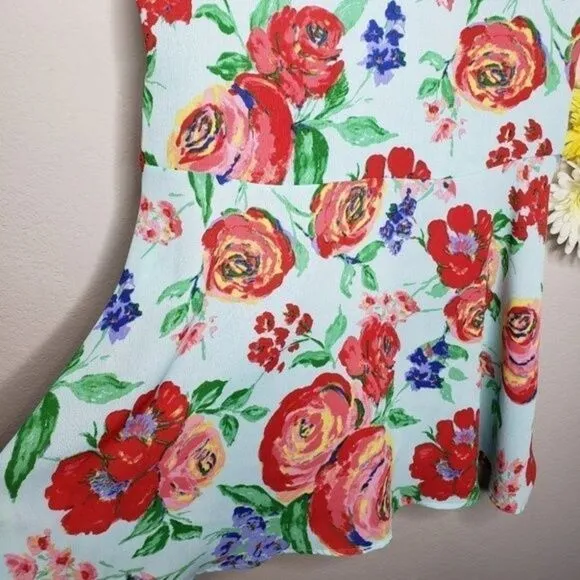 Everly sleeveless floral dress size Small