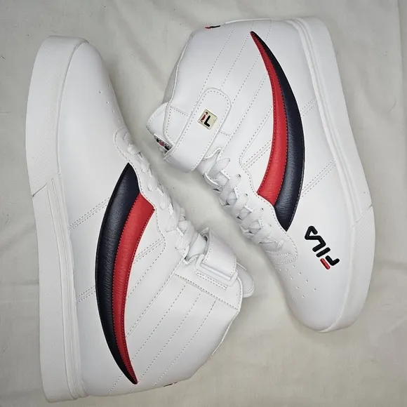 Fila Men's Everyday Sport Athletic Casual High-Top Vulc 13 MID Sneaker NWOT