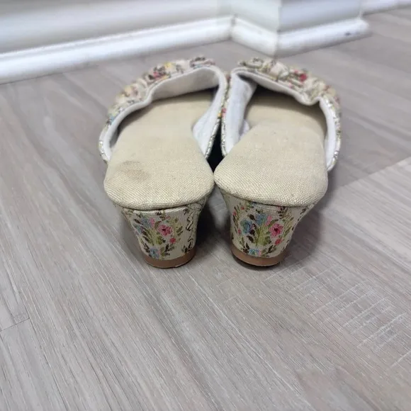 Floral Slip-On Women's Shoes