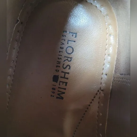Florsheim Broxton Black Dress Shoes Lace Up Derby Leather Formal Dressy Men 11 D