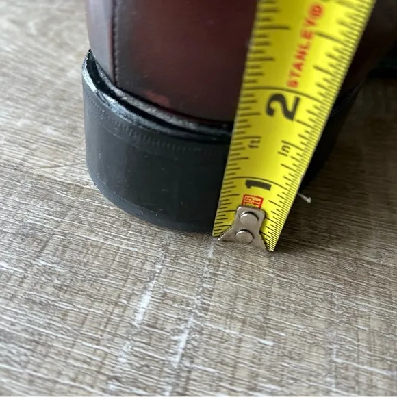 Florsheim Duke Side Zip Brown Leather Boots 11087 Beatle Mens 9.5 EEE Chelsea