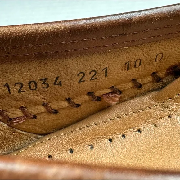 Florsheim Kiltie Tassel Brown Leather Office Career Loafers Men’s 10D
