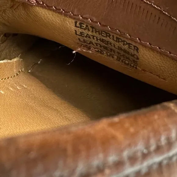Florsheim Kiltie Tassel Brown Leather Office Career Loafers Men’s 10D