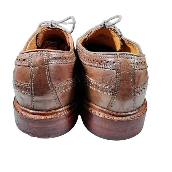 Florsheim Limited Men's Brown Veblen Wingtip Leather Oxford Shoes Size 12