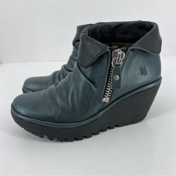 Fly London Yoxi wedge boots