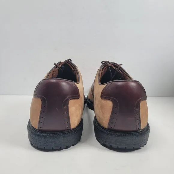 FootJoy Professional Men's Brown Leather Golf Shoes 57045 US Size 11.5W
