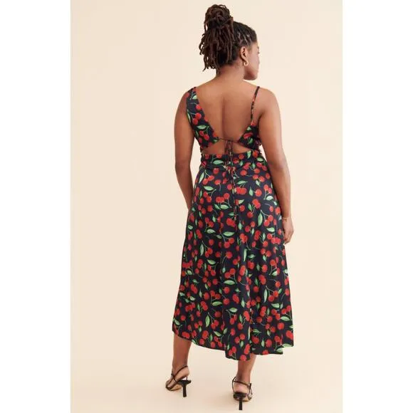 FOR LOVE &amp; LEMONS Xena Midi Dress Size L