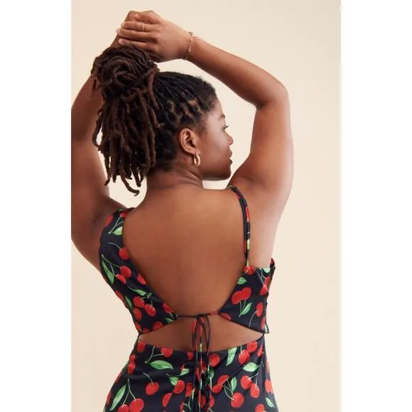 FOR LOVE &amp; LEMONS Xena Midi Dress Size L