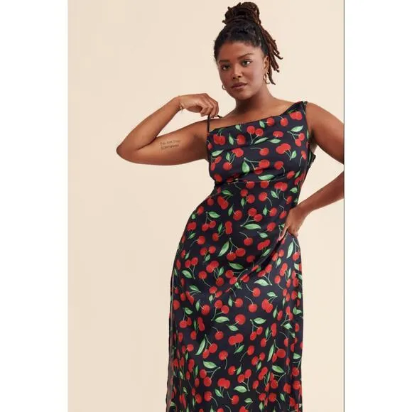FOR LOVE &amp; LEMONS Xena Midi Dress Size L