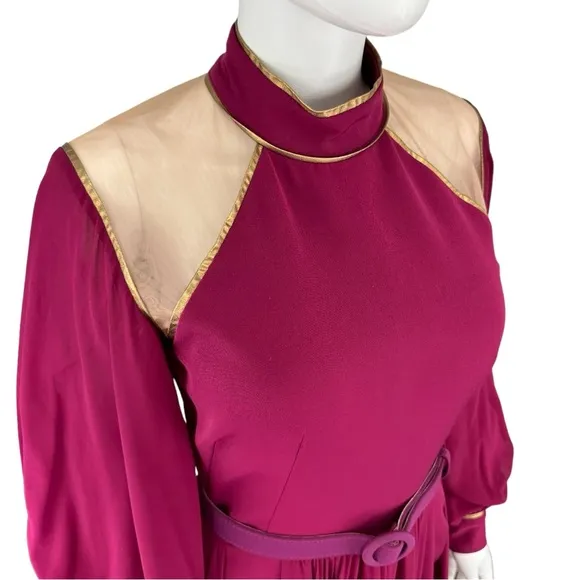 FOUAD SARKIS Cherry Formal Evening Gown, NWT