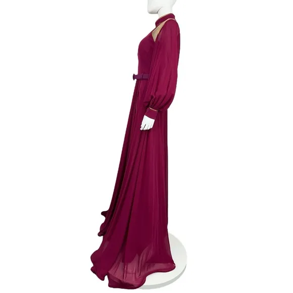 FOUAD SARKIS Cherry Formal Evening Gown, NWT