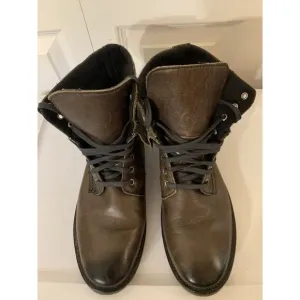 Franco Fortini Men’s‎ Sz 12 Ankle Boots Mate 2 Laces Brown Leather