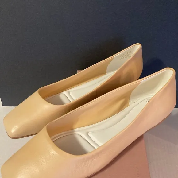 Franco Sarto Leather Ballet Flats