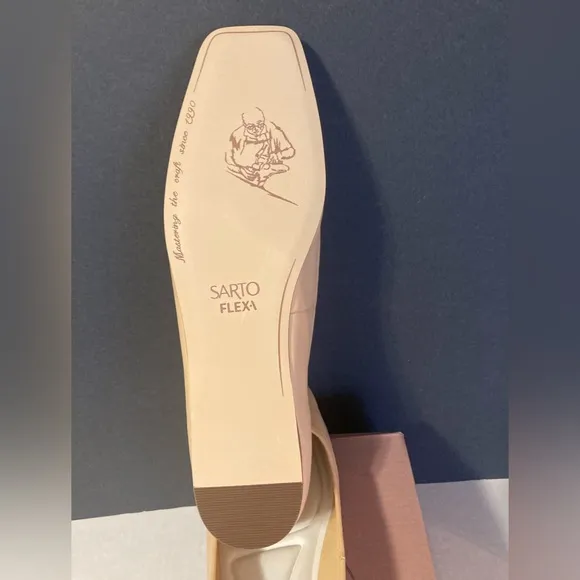 Franco Sarto Leather Ballet Flats