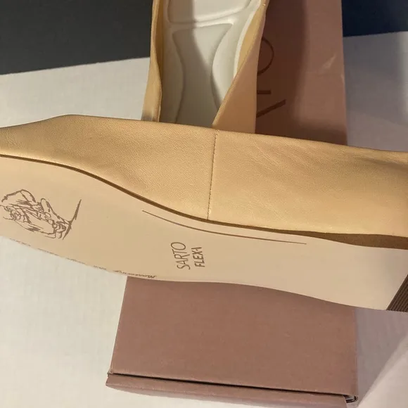 Franco Sarto Leather Ballet Flats