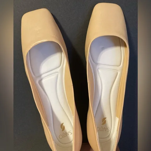 Franco Sarto Leather Ballet Flats