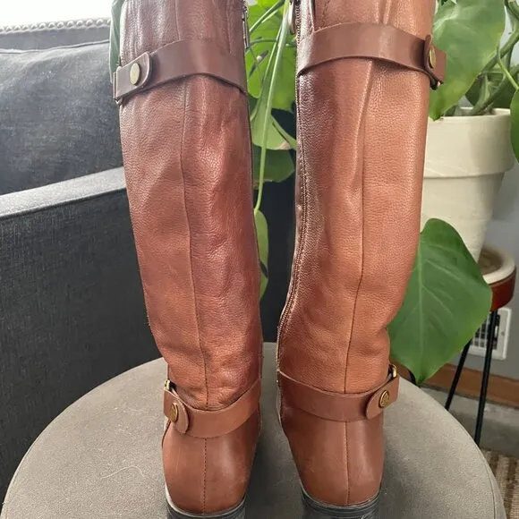 Franco Sarto Women's size 7 Cognac Boots Leather