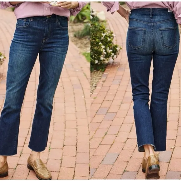 Frank &amp; Eileen | Killian 2003 Wash Crop Flare Jeans | Sz 31 | EUC