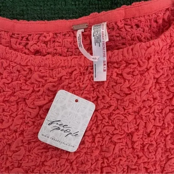Free People Apple of my Eye Set Skirt &amp; Crop Top Size S