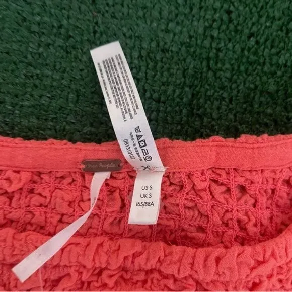 Free People Apple of my Eye Set Skirt &amp; Crop Top Size S