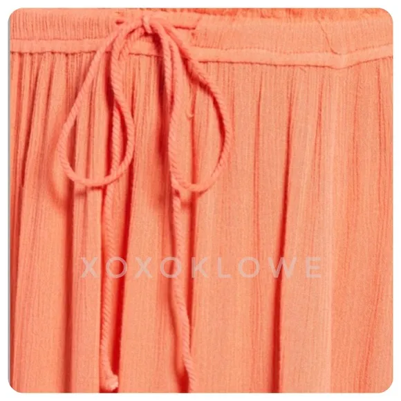 Free People El Sol Convertible Maxi Skirt Dress NWT L
