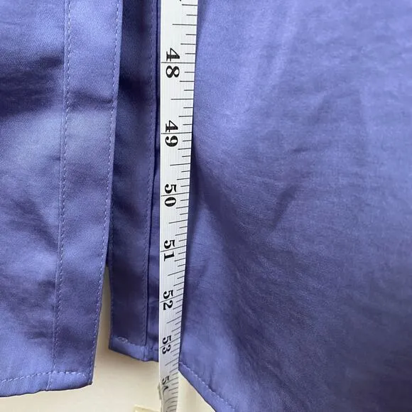 Free People Scorpio Shine Midi Dress Size L Blue Lilac Sleeveless Occasion Soft