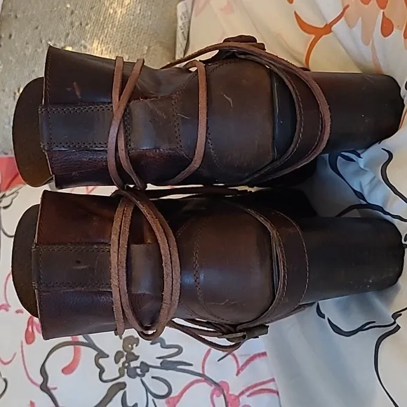 Freebird By Steven Billy Cognac Boots Size 8