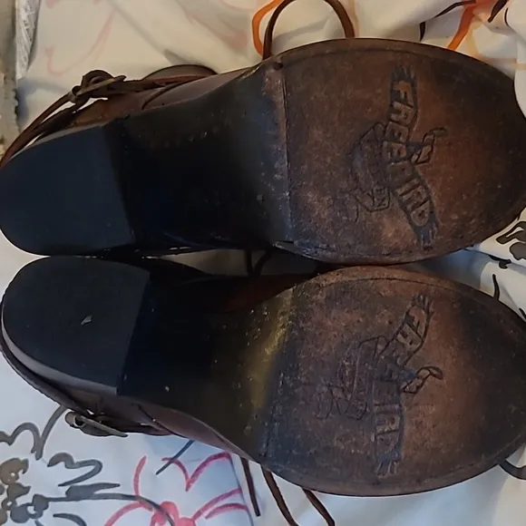Freebird By Steven Billy Cognac Boots Size 8