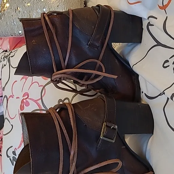 Freebird By Steven Billy Cognac Boots Size 8