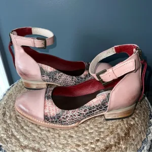 Freebird by Steven Marilyn Snake Print Shoes