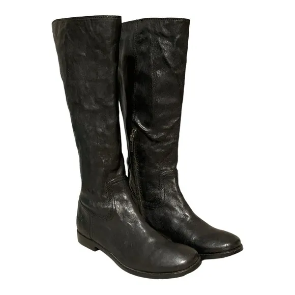 FRYE Anna Boot 3476028-BLK Size 8