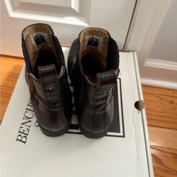 Frye Black Leather Chelsea Boots