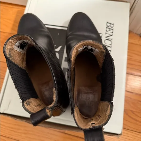 Frye Black Leather Chelsea Boots