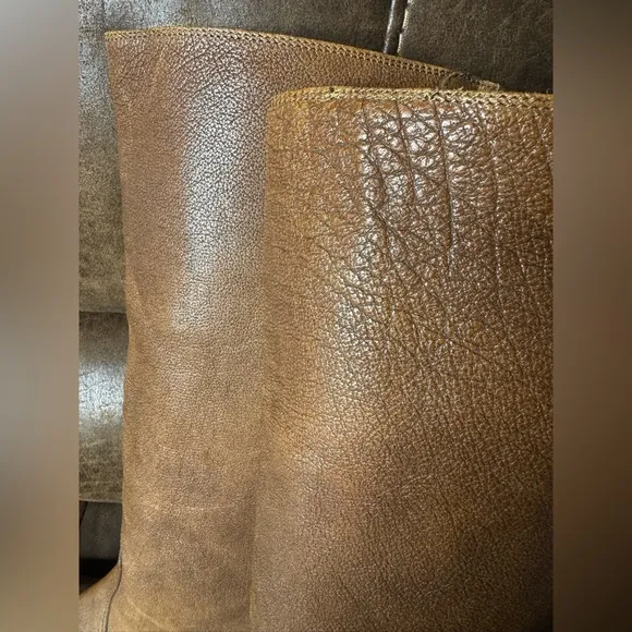 Frye Brown Leather Knee-High Boots Size 11