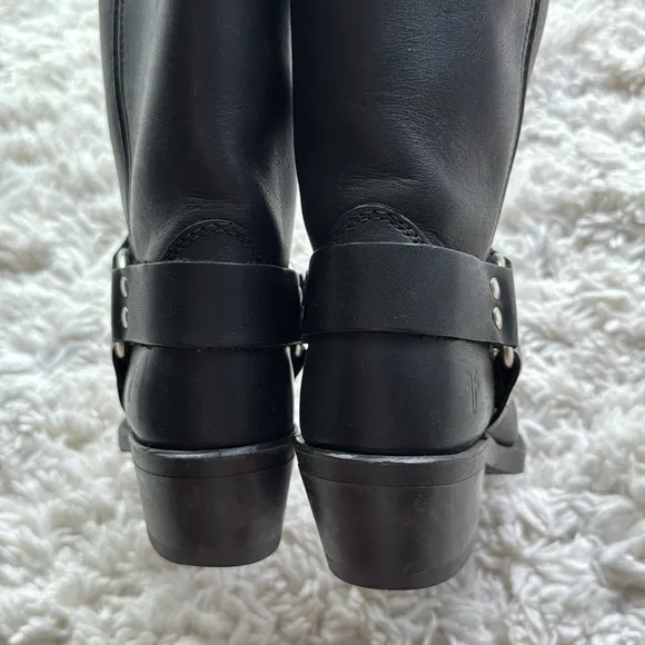Frye Harness 12R Leather Boots