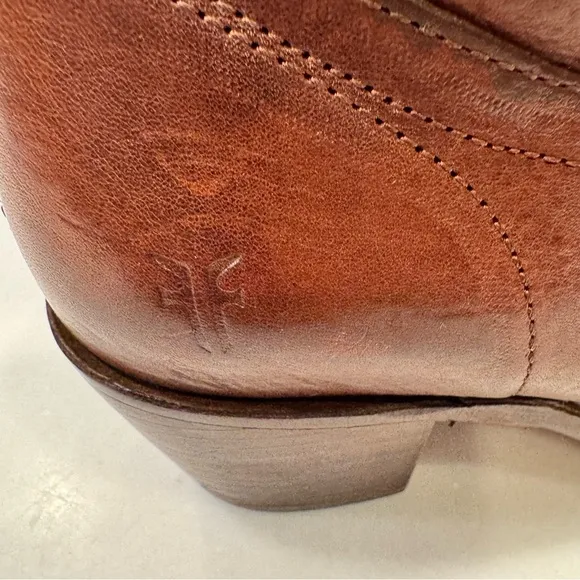 FRYE JANE WOMEN’S LEATHER TALL BOOTS BROWN 8.5 $348 Excellent!