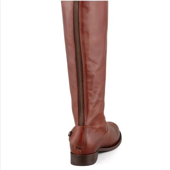 Frye Melissa Button Back Zip Boots