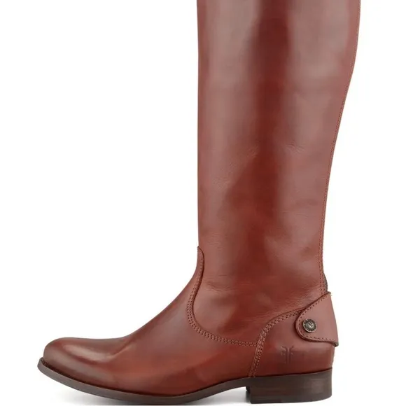 Frye Melissa Button Back Zip Boots