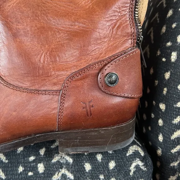 Frye Melissa Button Back Zip Boots