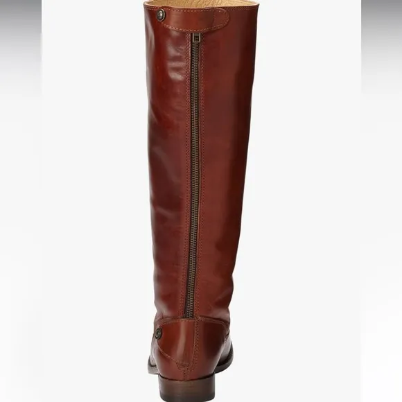 FRYE Melissa button back zip up boots