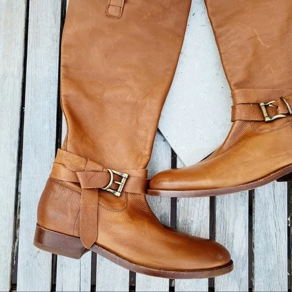 Frye Melissa Knotted Boots Size 5.5 New $398