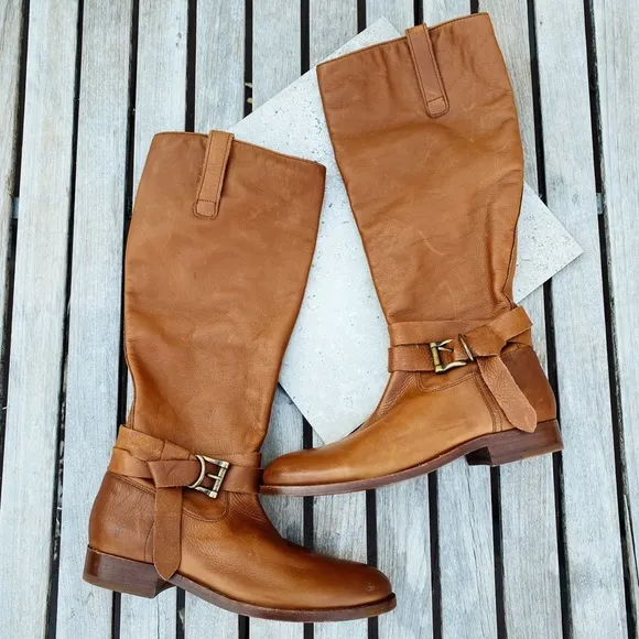 Frye Melissa Knotted Boots Size 5.5 New $398
