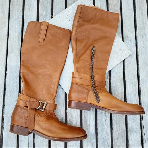 Frye Melissa Knotted Boots Size 5.5 New $398