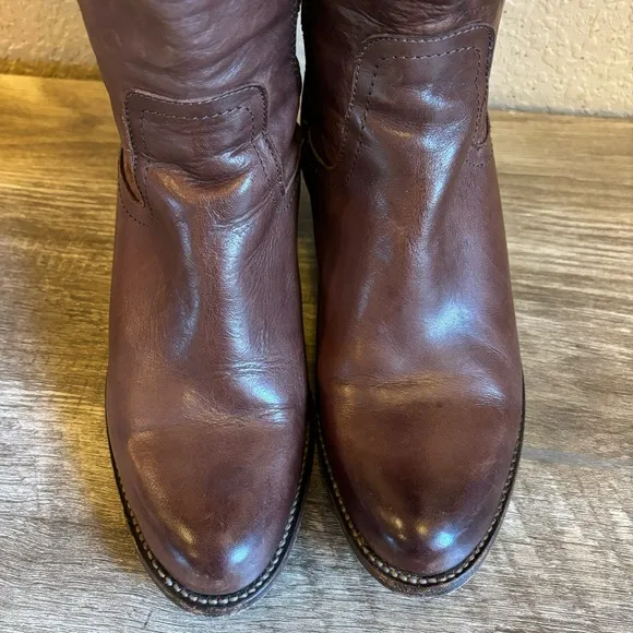 Frye Sarah Over-the-Knee Leather Boots
