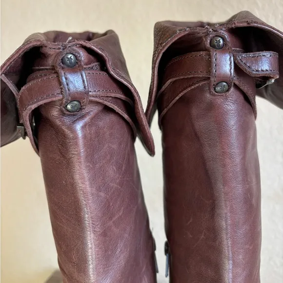 Frye Sarah Over-the-Knee Leather Boots