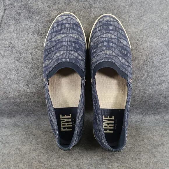 Frye Shoes Womens 9.5 Flats Slip On Fashion Comfort Melanie Logo Casual Loafer